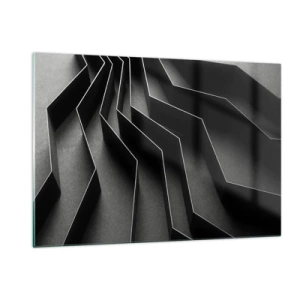Obraz na skle - Priestorový poriadok - 120x80 cm