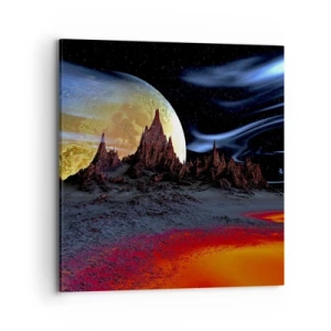 Obraz na plátne - Neznámy svet - 70x70 cm