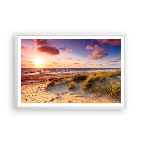 Plagát v bielom ráme - Už letom vonia vzduch - 91x61 cm