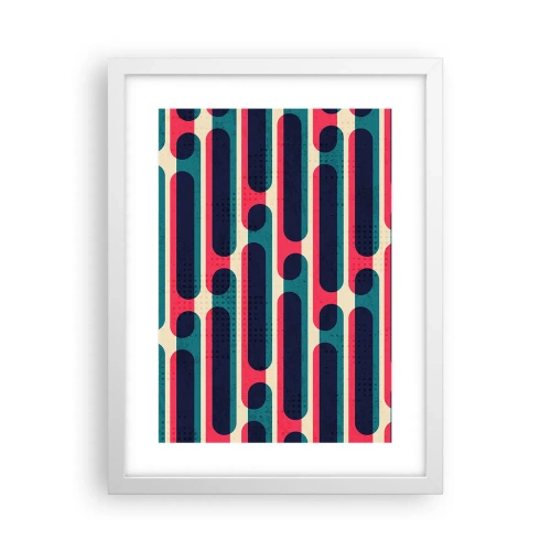 Plagát v bielom ráme - Dovnútra a dopredu - 30x40 cm