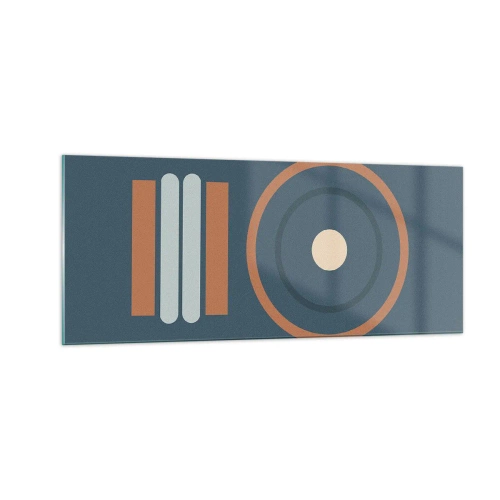 Obraz na skle - Podstata vecí - 100x40 cm