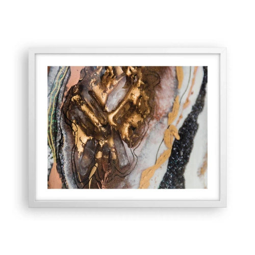 Plagát v bielom ráme - Prvok krajiny - 50x40 cm