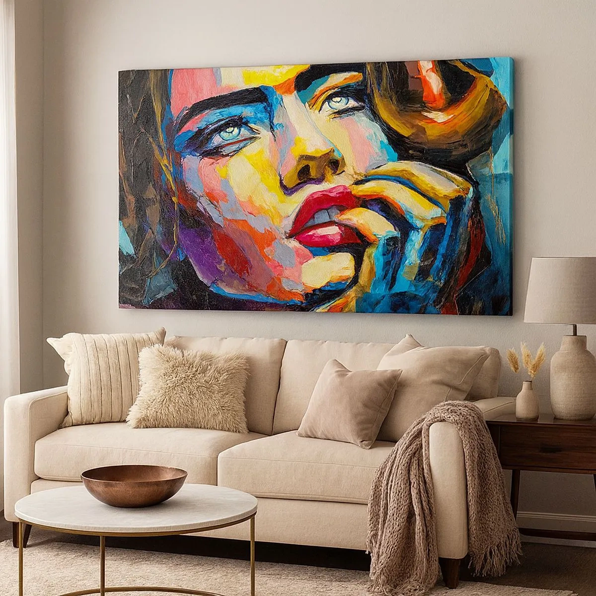 Obraz na plátne - Sny, ako vtáky letia oblohou - 100x40 cm