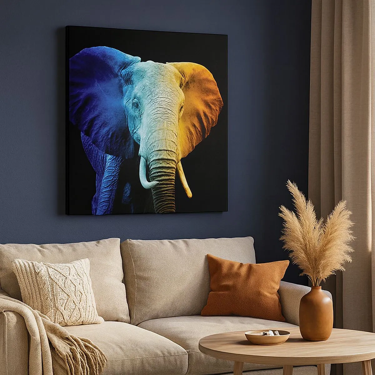 Obraz na plátne - Excentrický muž, avšak nie podivín - 30x30 cm