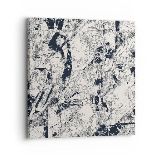 Obraz na plátne - Prelínanie protikladov - 30x30 cm