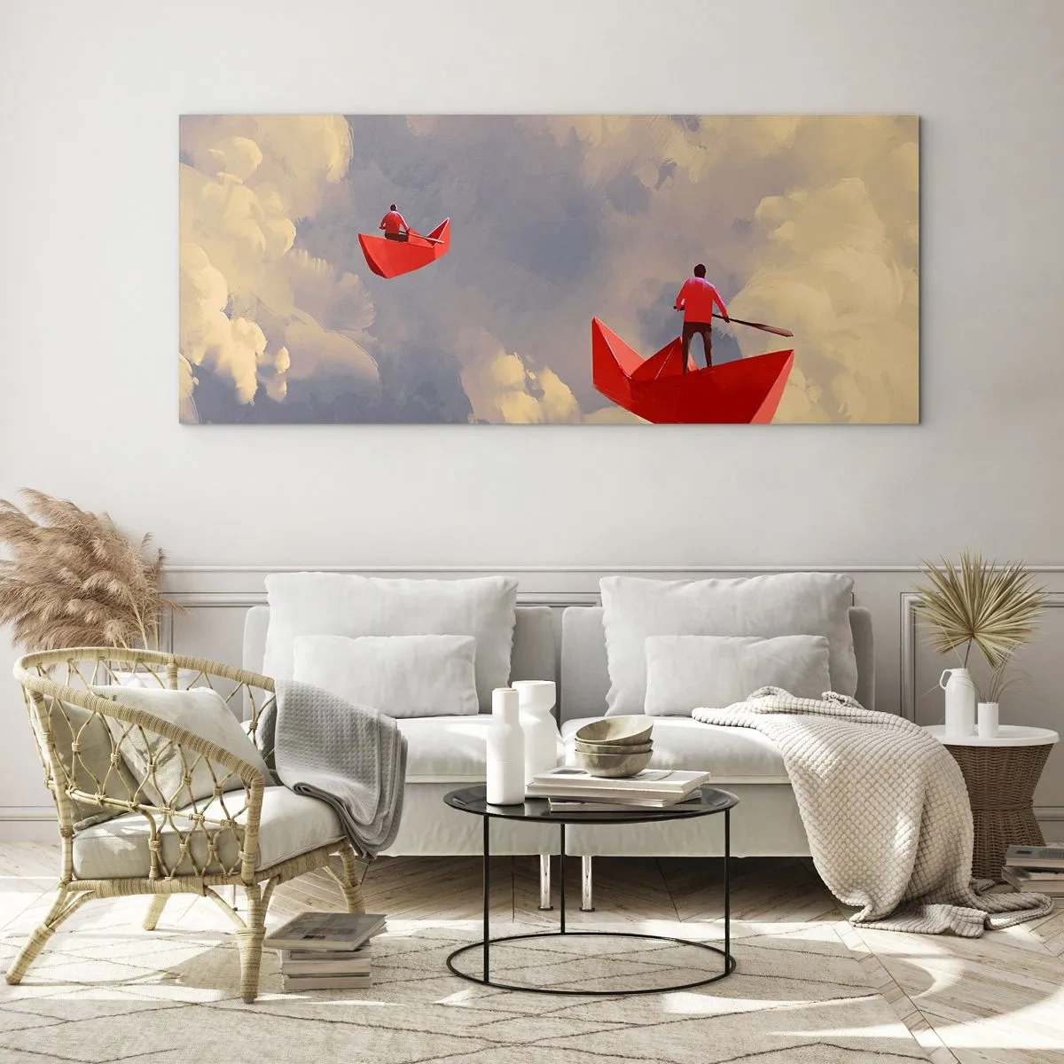 Obraz na skle - Výprava rojkov - 100x40 cm