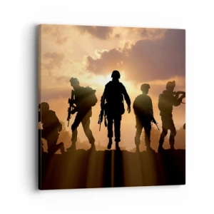 Obraz na plátne - Brothers in arms - 40x40 cm