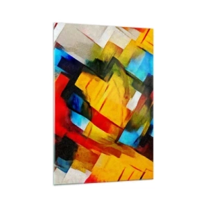 Obraz na skle - Viacfarebný mix - 70x100 cm