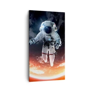Obraz na plátne - Môžem zostať ešte chvíľku? - 45x80 cm