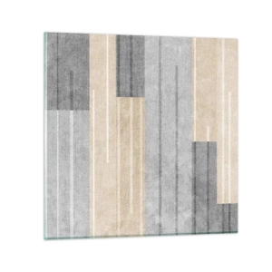 Obraz na skle - Kompozícia: drž sa - 70x70 cm