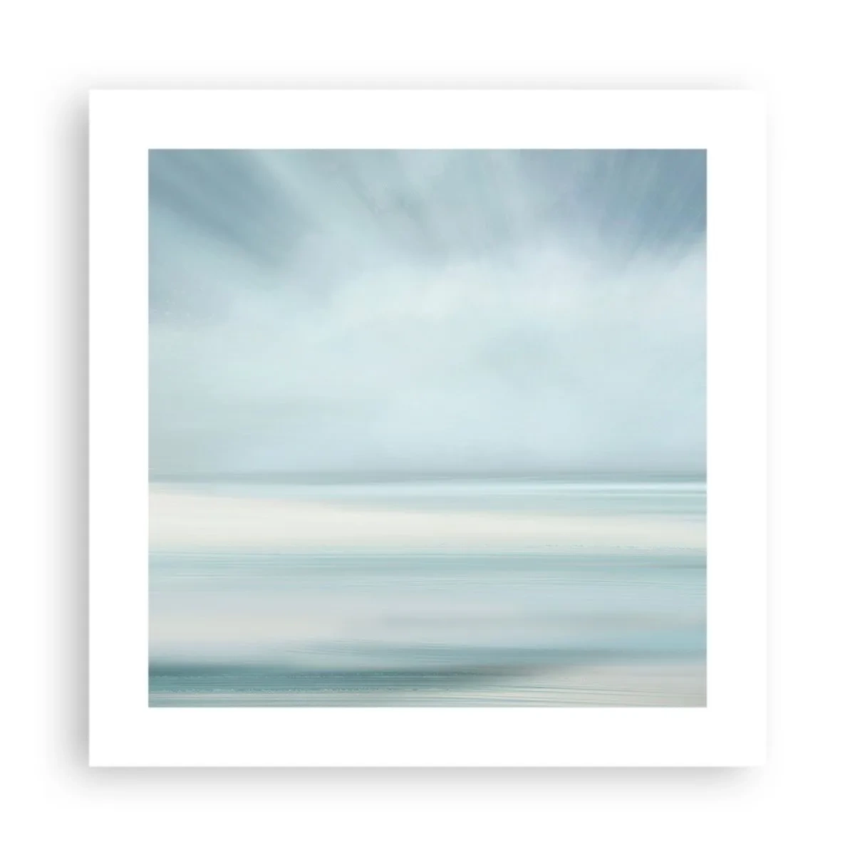 Plagát - Kľud až kam oko siaha - 40x40 cm