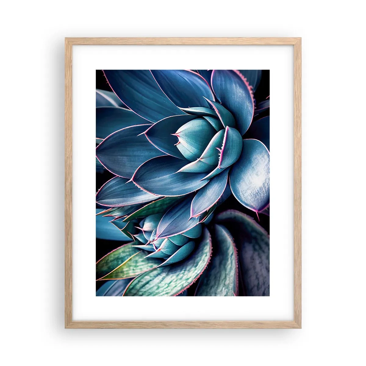 Plagát v ráme zo svetlého duba - Vitálna sila - 40x50 cm