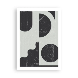 Plagát - Kompozícia nad a pod - 50x70 cm