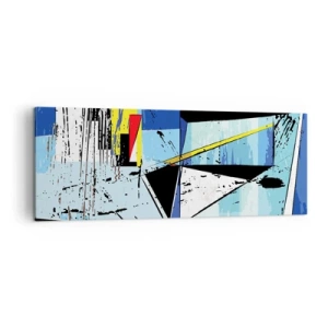 Obraz na plátne - Pozerať sa na svet z uhla… - 140x50 cm