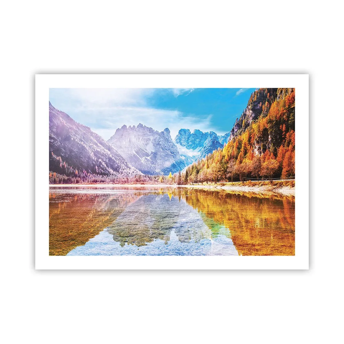 Plagát - A v horách už je jeseň - 70x50 cm