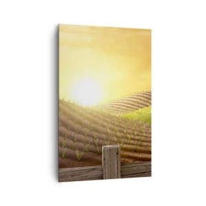 Obraz na plátne - Farma ako z rozprávky - 80x120 cm