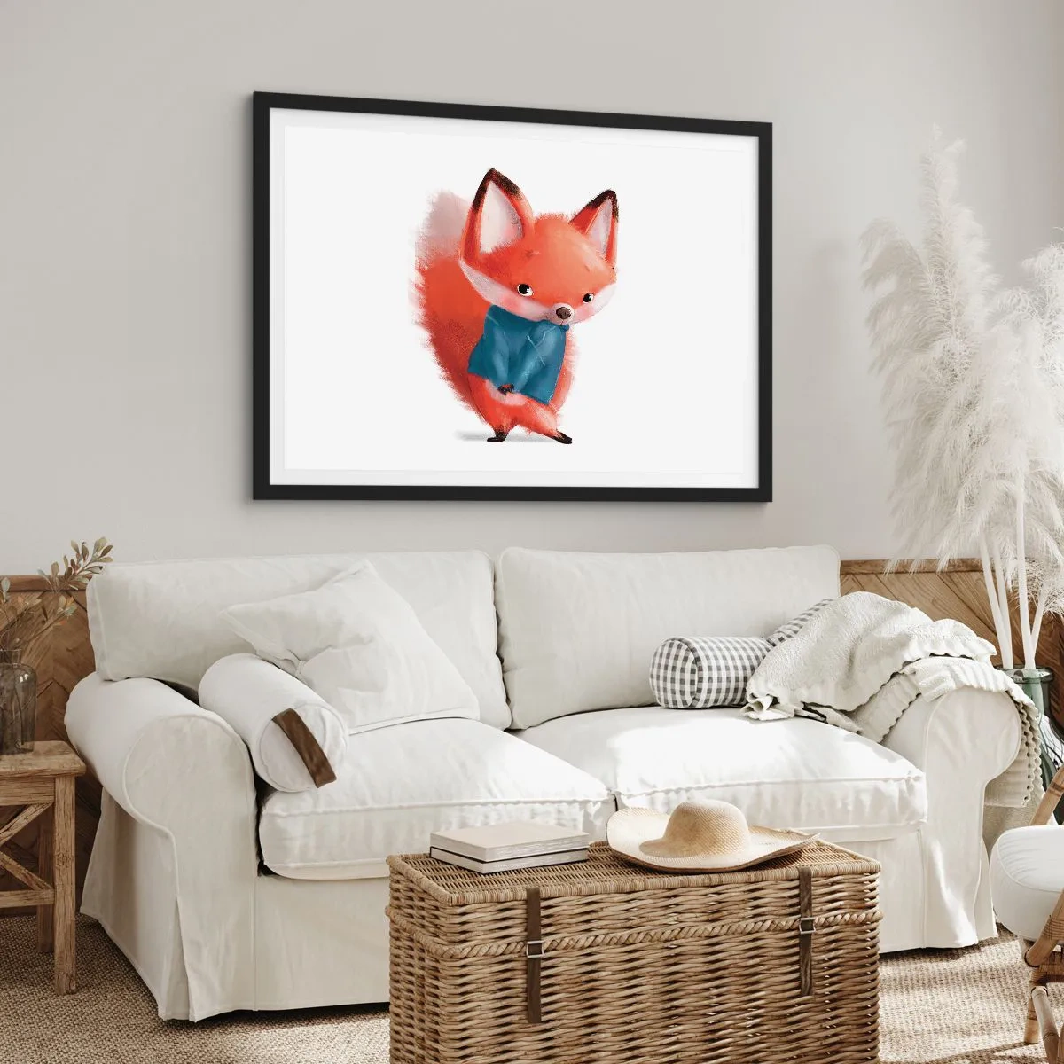 Plagát v čiernom ráme - Pristane mi to? - 100x70 cm