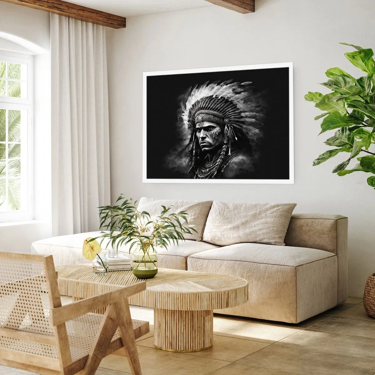 Plagát - Vodca a bojovník - 91x61 cm