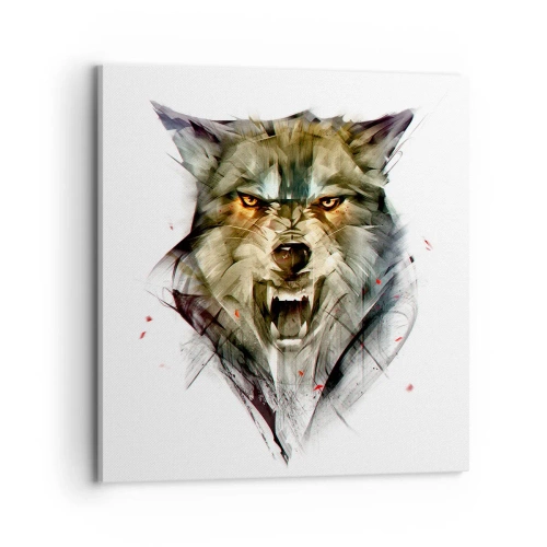 Obraz na plátne - Ani krok! - 70x70 cm