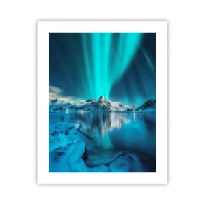 Plagát - Noc plná svetla - 40x50 cm