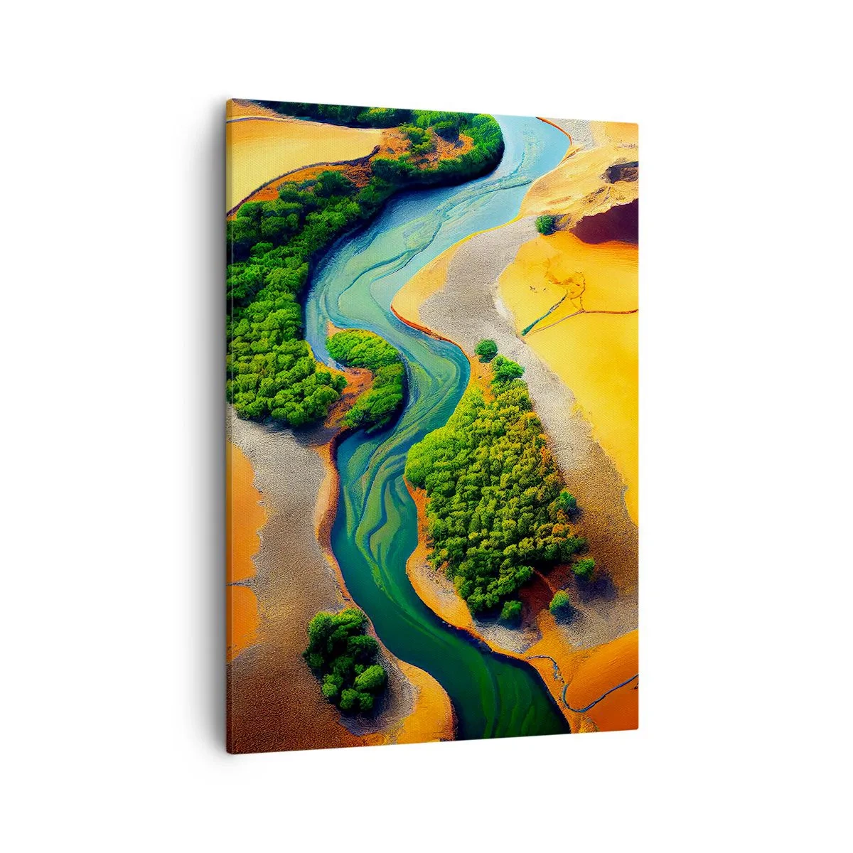 Obraz na plátne - Životodarná rieka - 50x70 cm