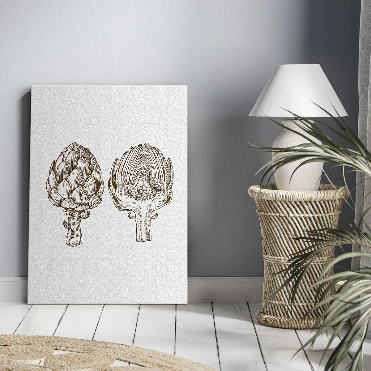 Obraz na plátne - Hodiny anatómie - 70x100 cm