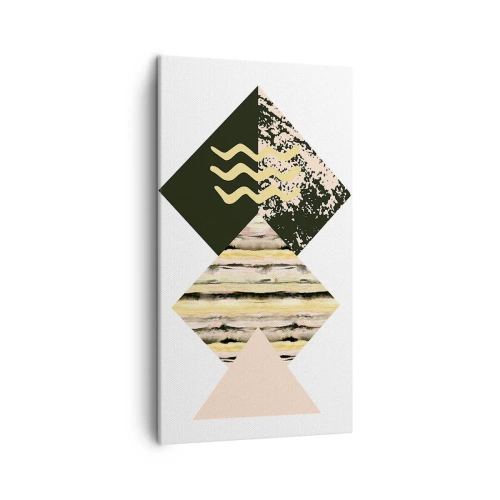 Obraz na plátne - Nie je to tak jednoduché - 45x80 cm