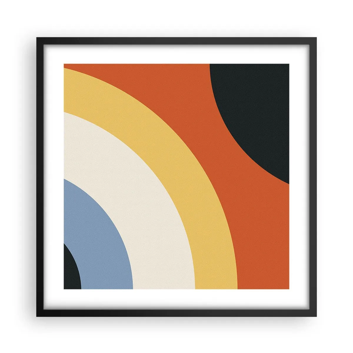 Plagát v čiernom ráme - K sebe samému - 50x50 cm