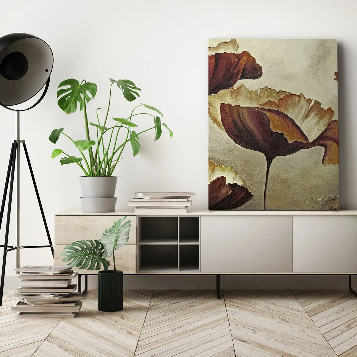 Obraz na plátne - Lán lúky - 55x100 cm