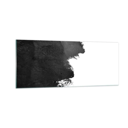 Obraz na skle - Živly: zem - 100x40 cm