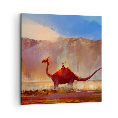 Obraz na plátne - Keby nevyhynuli - 50x50 cm