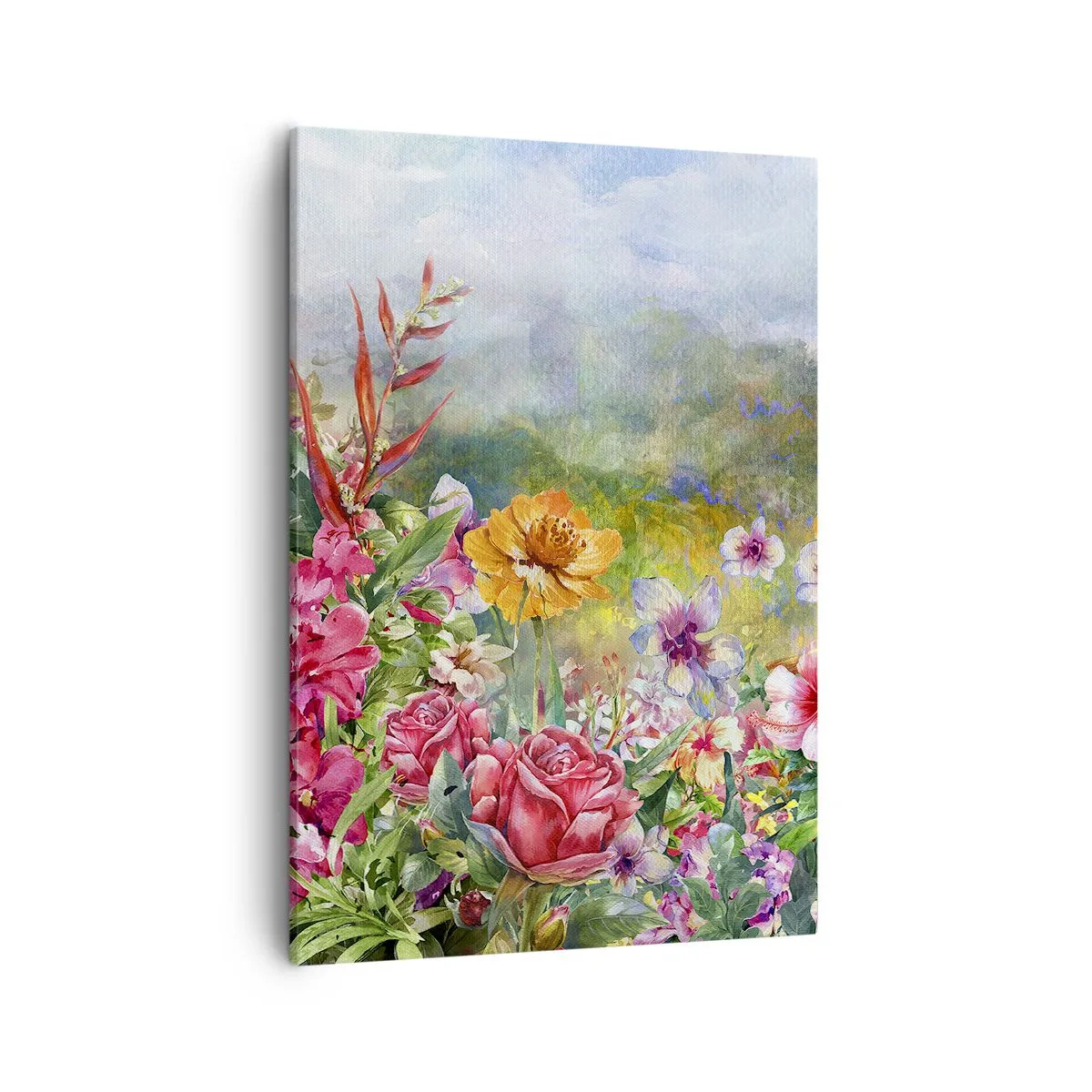 Obraz na plátne - Záhrada, ktorá sa zbláznila - 50x70 cm