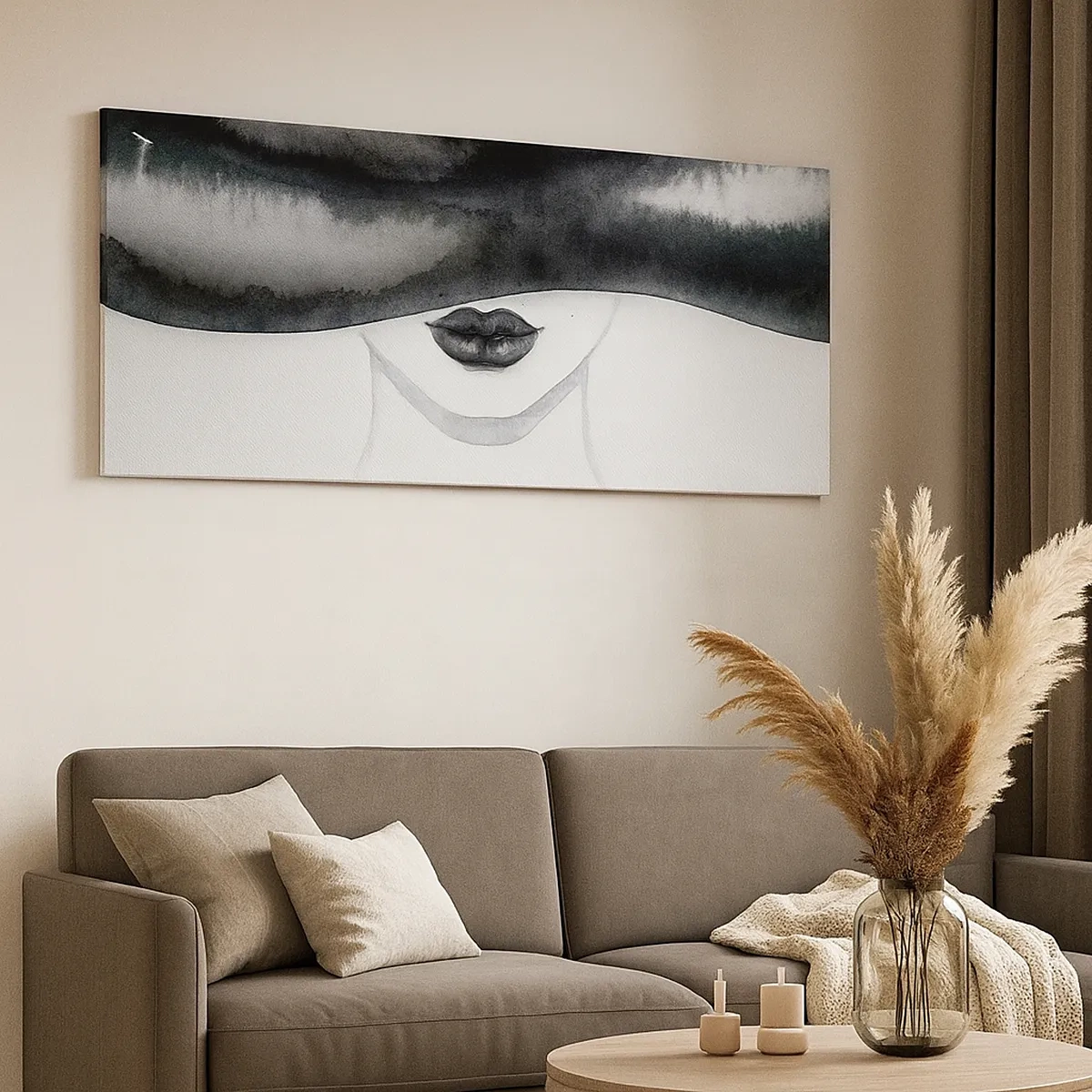 Obraz na plátne - Zmyselná záhada - 30x30 cm