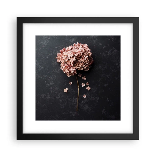 Plagát v čiernom ráme - Skutočne romantické znamenie - 30x30 cm