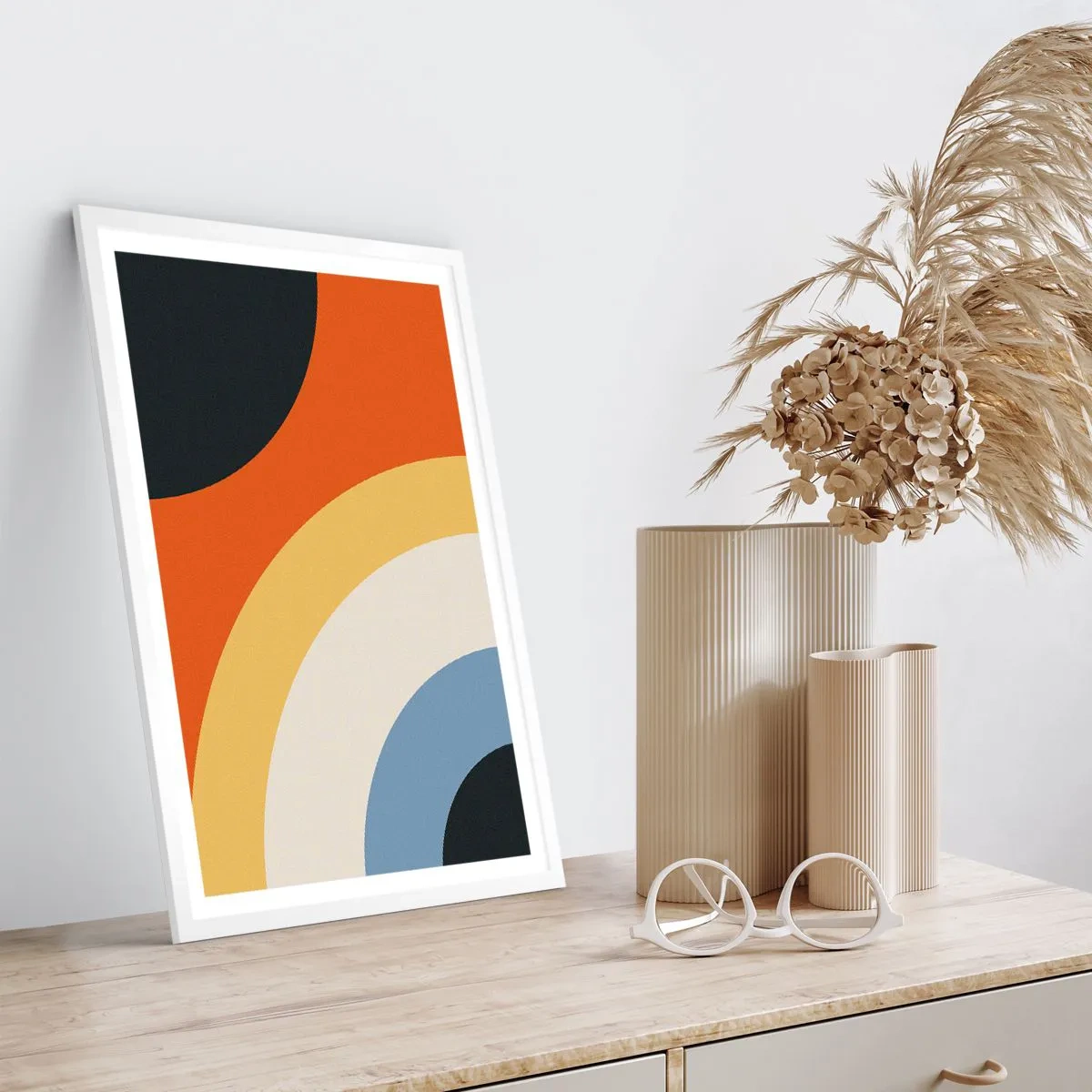 Plagát v bielom ráme - K sebe samému - 70x100 cm