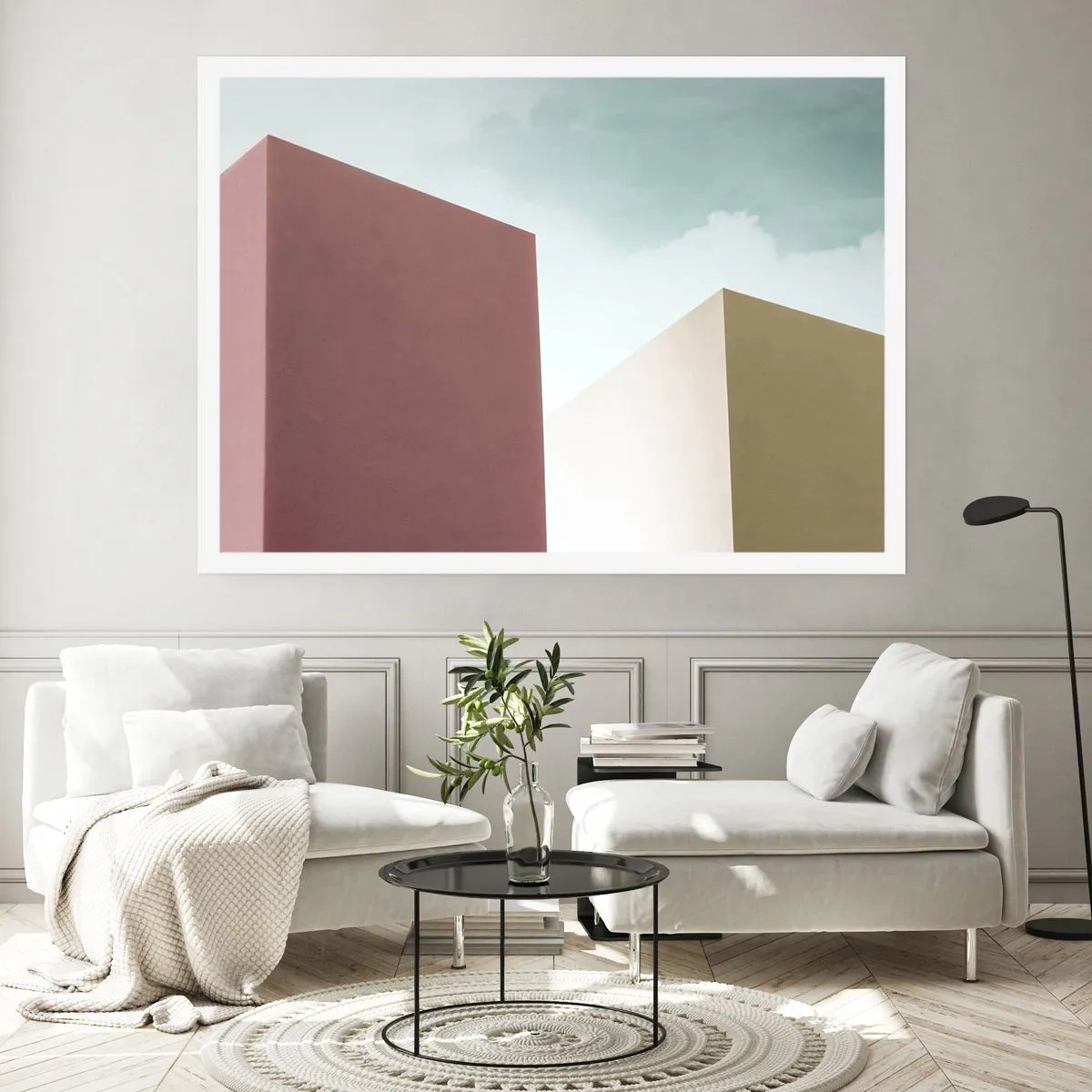 Plagát - Geometria slnečného leta - 91x61 cm