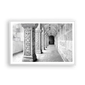 Plagát v bielom ráme - Kam…? - 91x61 cm