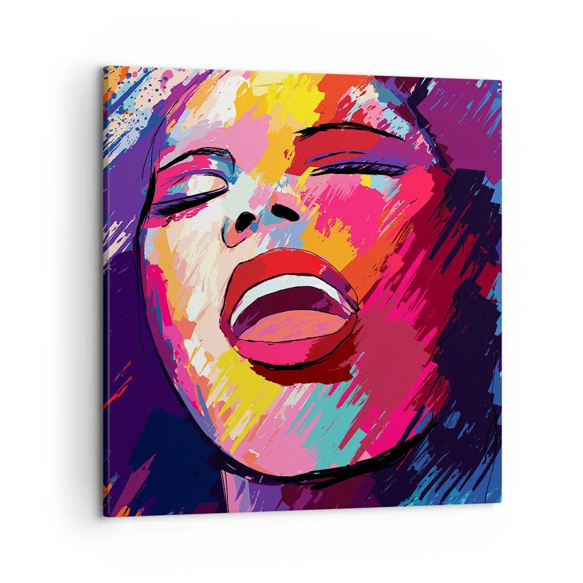 Obraz na plátne - Vyspievať celý život - 50x50 cm