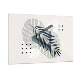 Obraz na skle - Príroda a geometria – dva poriadky? - 120x80 cm