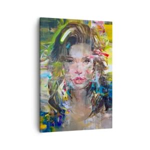 Obraz na plátne - Za závojom vzduchu - 50x70 cm