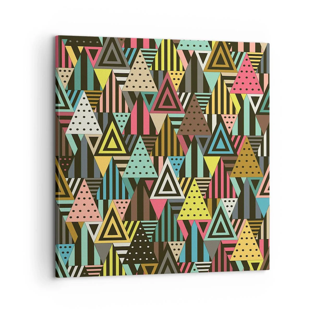 Obraz na plátne - V rytme na tri - 60x60 cm