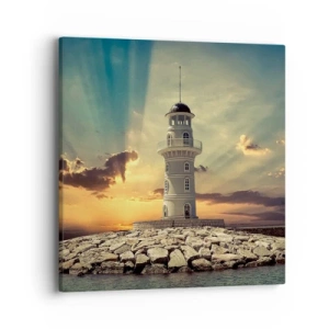 Obraz na plátne - Svetlo - Dobro - Krása - 40x40 cm