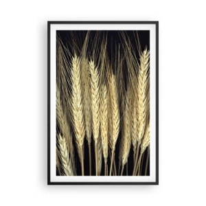 Plagát v čiernom ráme - Rustikálna mágia - 61x91 cm