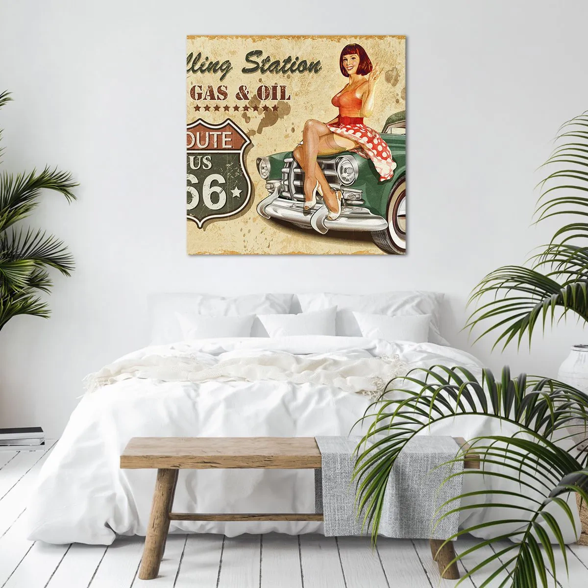 Obraz na plátne - Skvelé 40. roky - 70x70 cm