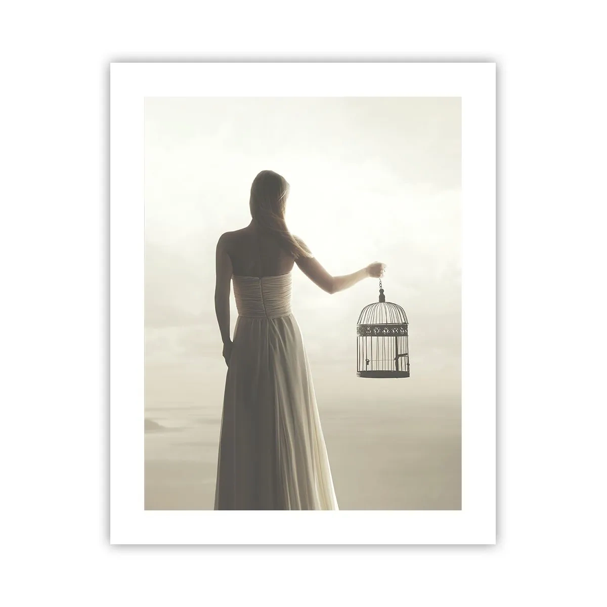 Plagát - Buď slobodná - 40x50 cm