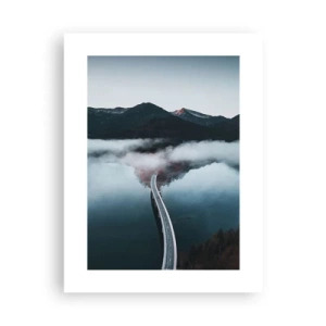 Plagát - Pri vode hladkej ako zrkadlo - 30x40 cm