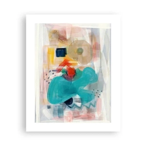 Plagát - Farebná hra - 40x50 cm