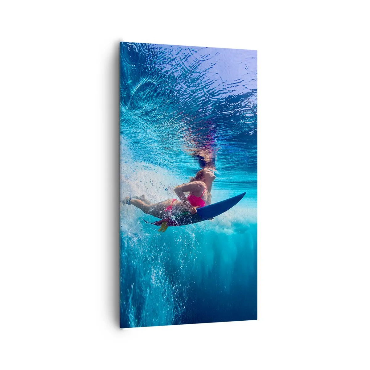 Obraz na plátne - Hĺbka radosti - 65x120 cm