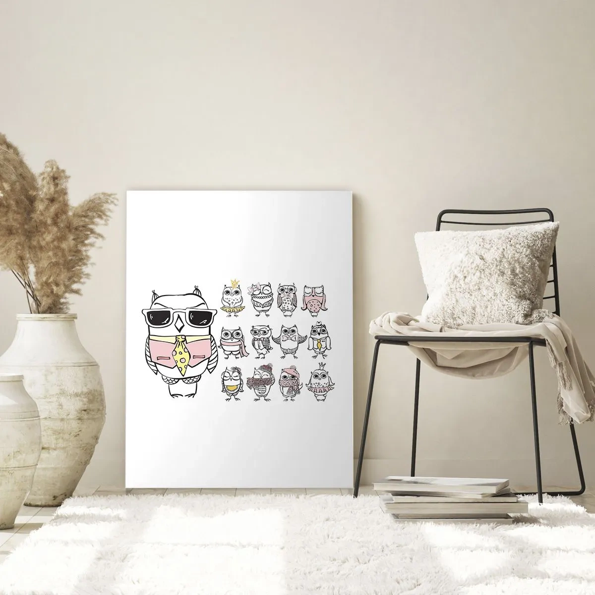 Obraz na skle - Toľko rolí na hranie - 70x100 cm