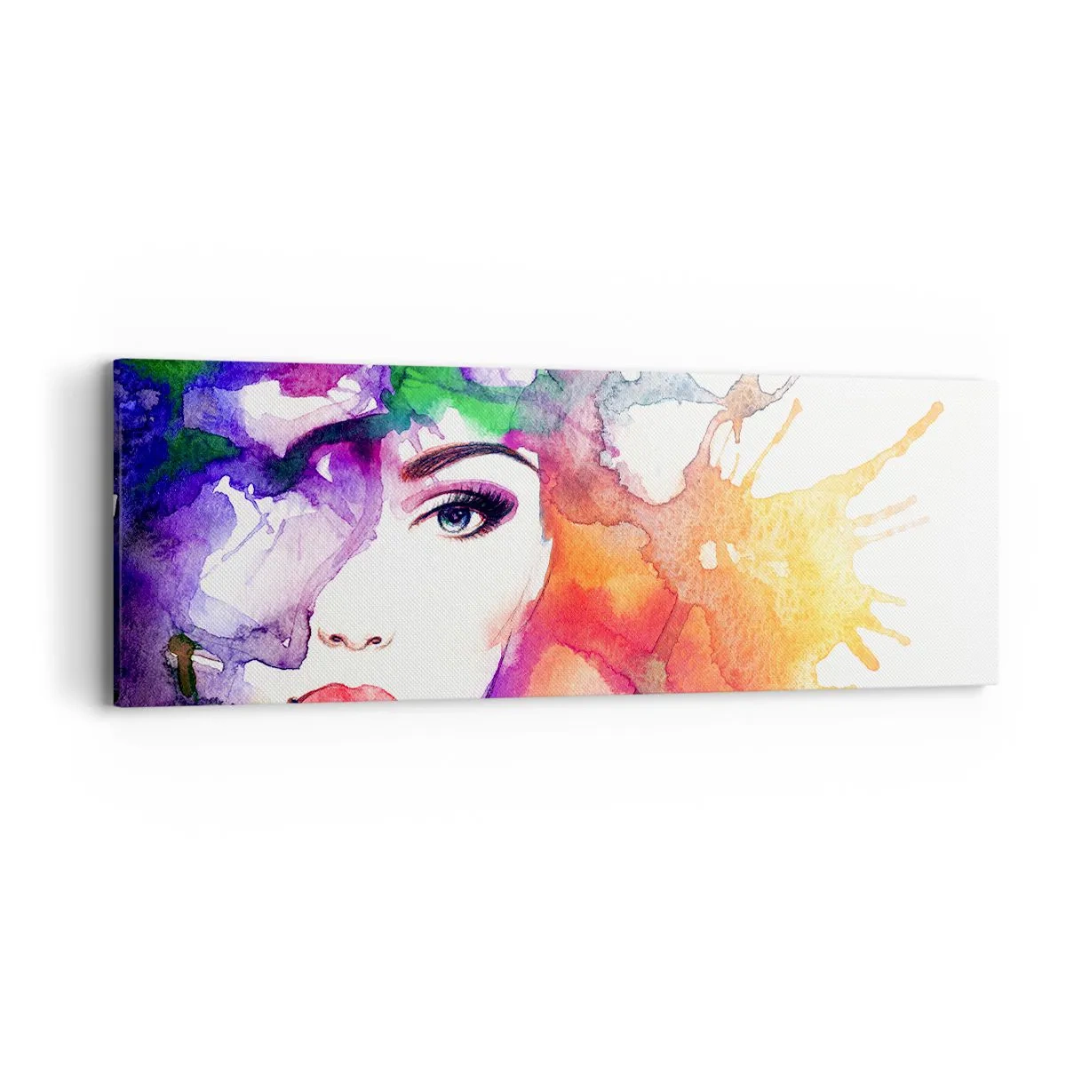 Obraz na plátne - S hlavou v oblakoch - 90x30 cm